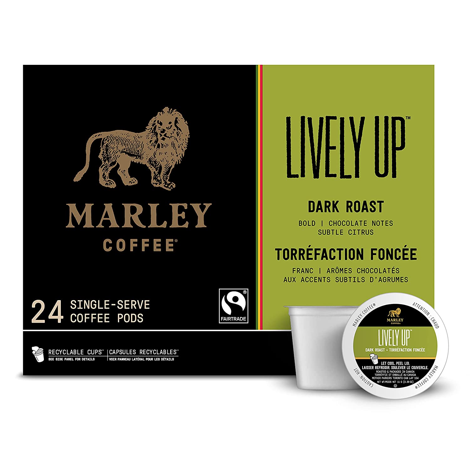 Marley Lively Up! KCups - $13.00/24 pack